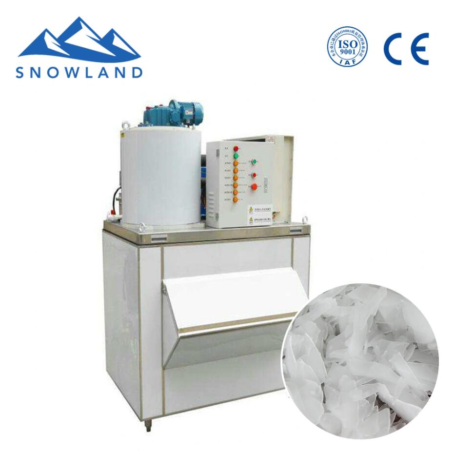 10 Ton Industrial Commercial Ice Flake Making Machine Price with Crusher and Coldroom